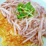 節約1食80円！もやしあんかけ☆かた焼きそば